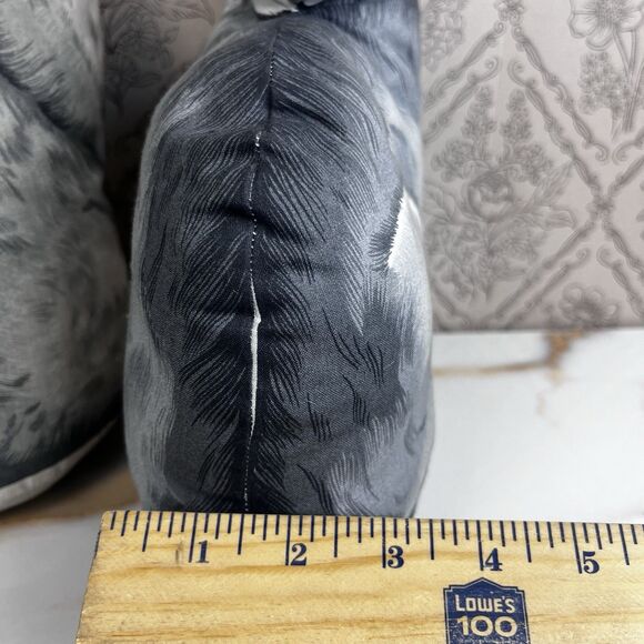 Vintage Rabbit Bunny Conejo Plush Pillows Set of 2 Cottagecore Decor - Picture 4 of 13